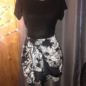 Zara Resort Scarf Mini Skirt